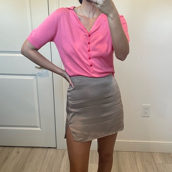 John Smedley Collared Knit T Shirt - Picture 3 of 16